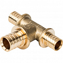 Тройник переходной 25x16x25 для труб из сшитого полиэтилена аксиальный STOUT с доставкой в NAME