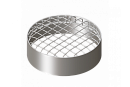 Оголовок воздух. горизонт. D80 (сталь, сетка) по цене 240 руб.