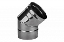 Отвод 135 градусов D 115 для дымохода из нержавеющей стали Прок