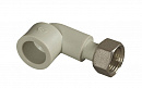 Купить Колено Ø20х1/2" перех. пласт.с н/гайкой FV-Plast